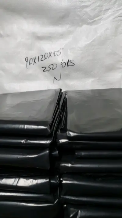 Bolsas de basura negras 90x120 cm - miniatura 4