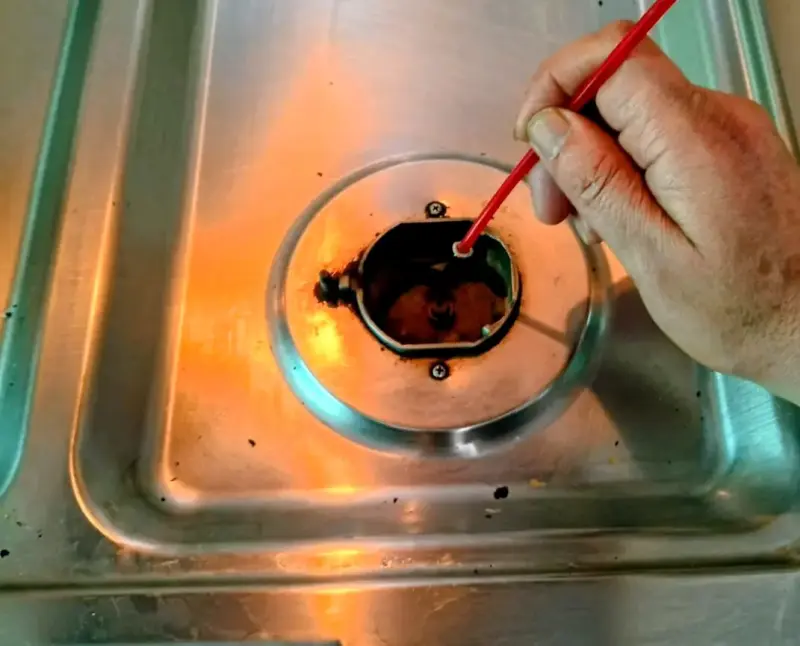 Herramienta de limpieza para quemadores de cocina - 2