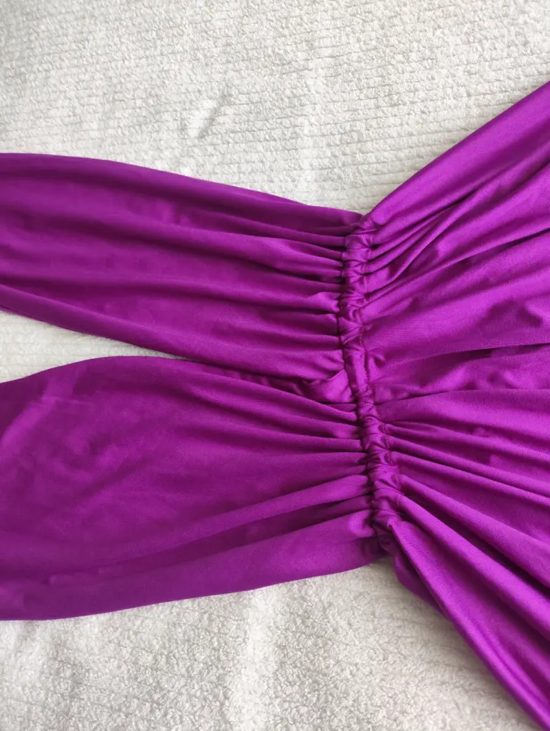 Vestido púrpura mil formas - 1