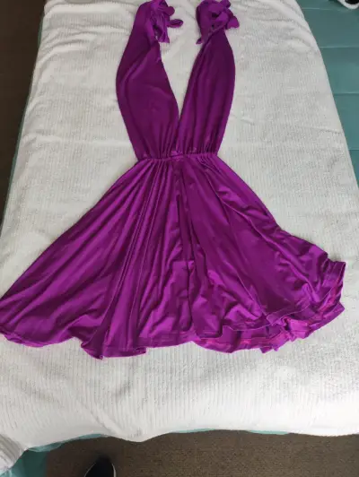 Vestido púrpura mil formas - miniatura 2