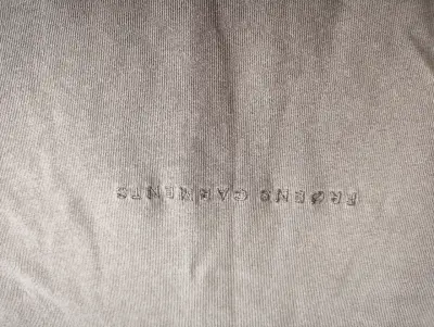 Polera gris de algodón talla M - miniatura 2