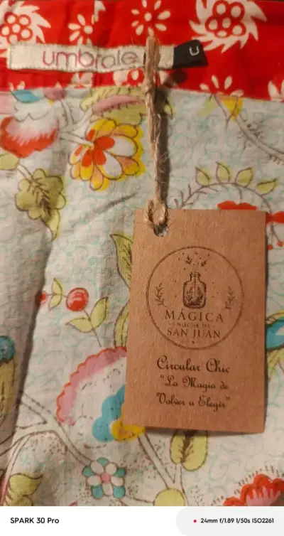 Línea Summer - Falda Pareo Umbrale Floral T/U - miniatura 5