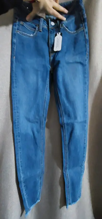 Jeans skinny azul Lee para mujer - miniatura 1