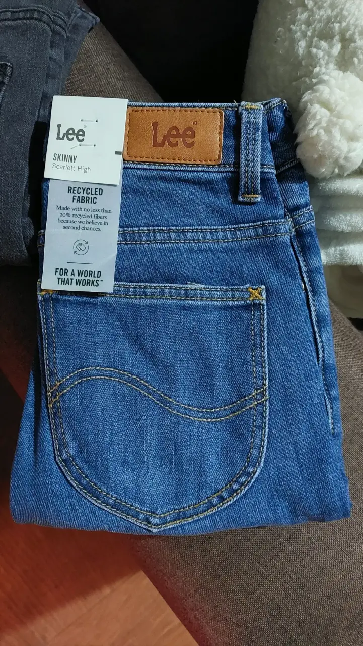 Jeans skinny azul Lee para mujer - 2