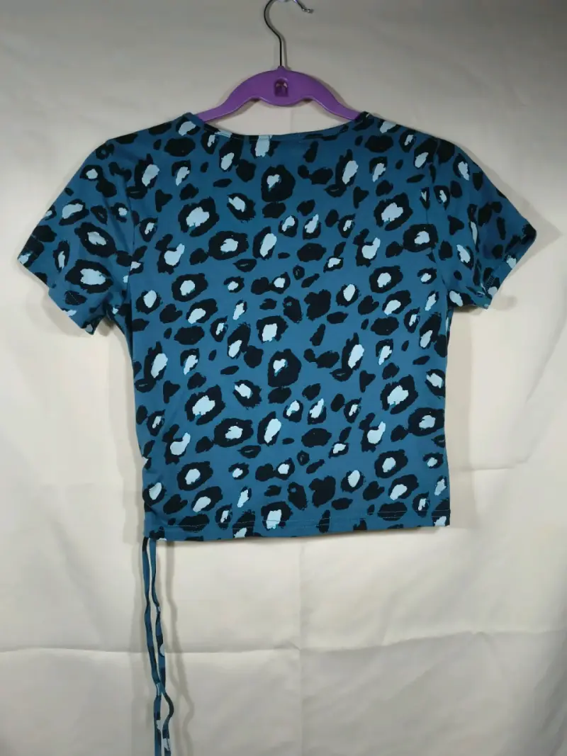 Polera cruzada estampado animal print Fiorucci - 2