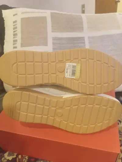 Zapatillas blancas de mujer con plataforma - miniatura 5
