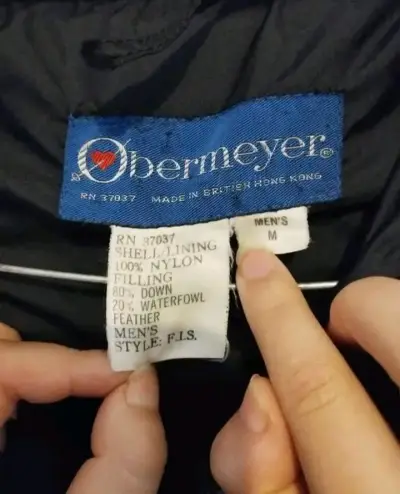 Chaqueta negra Obermeyer - miniatura 2