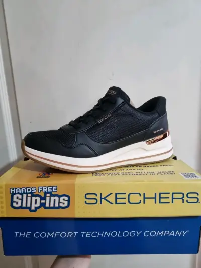Zapatillas Skechers Slip-Ins negras para hombre - miniatura 1