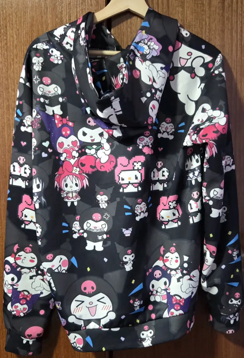 Polerón estampado Kuromi y My Melody talla M - 3