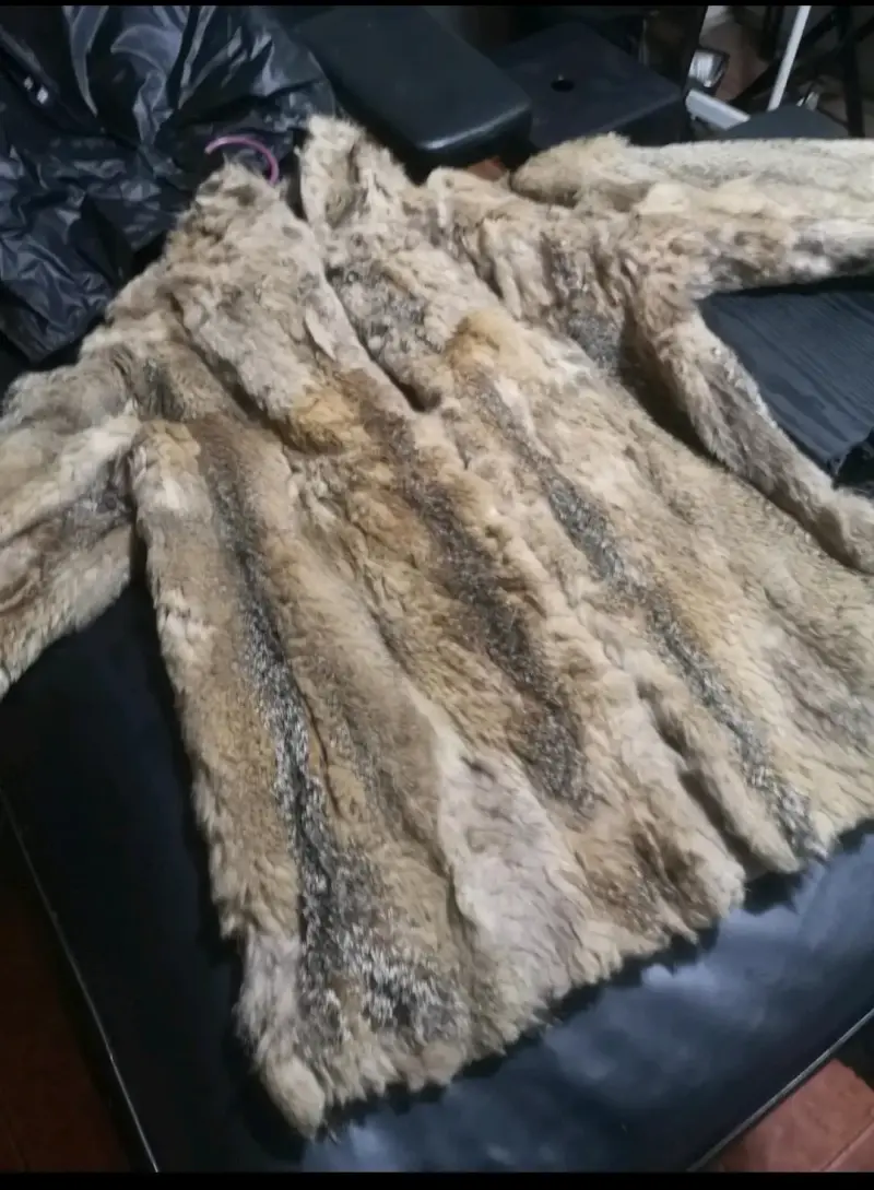 Chaqueta de piel de zorro vintage - 3