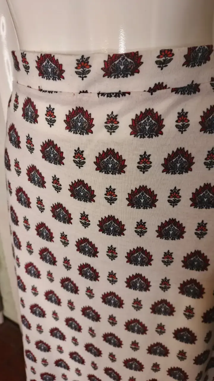 Línea Summer - Falda Tubo Larga Boho L - 3