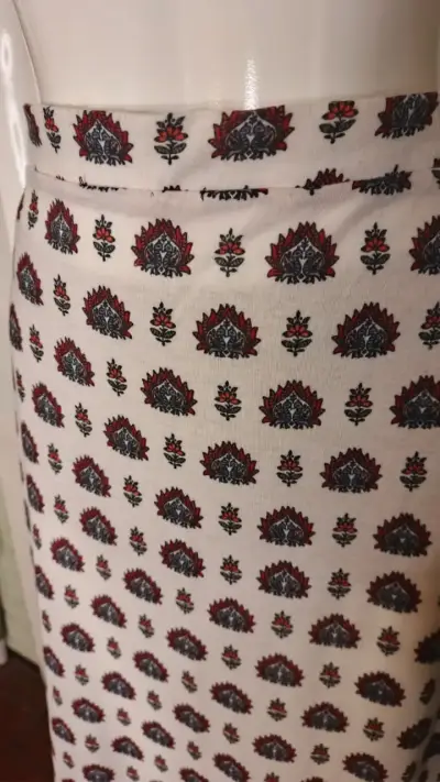 Línea Summer - Falda Tubo Larga Boho L - miniatura 3