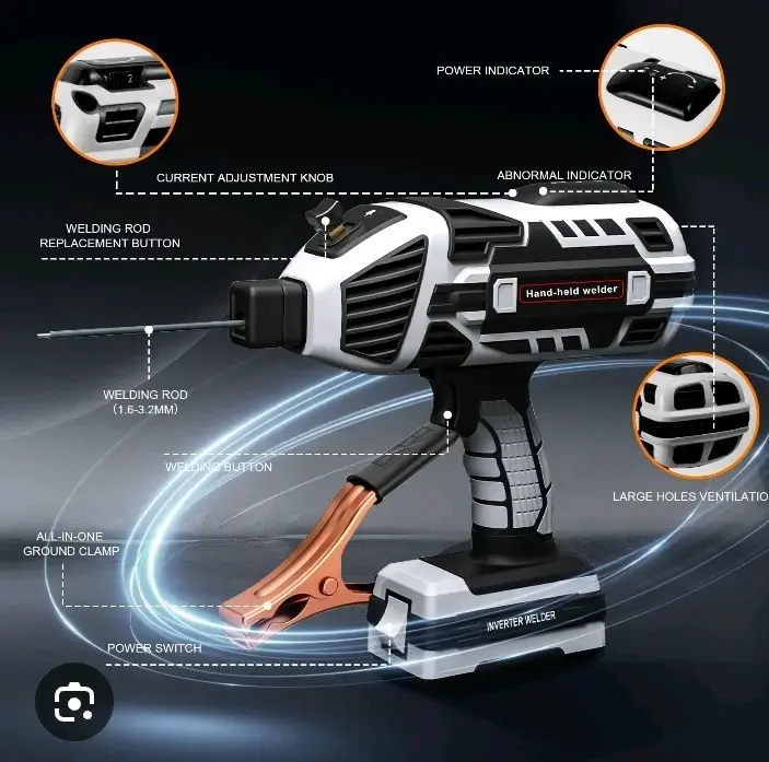 Soldador Inalámbrico de Mano 120A - 1