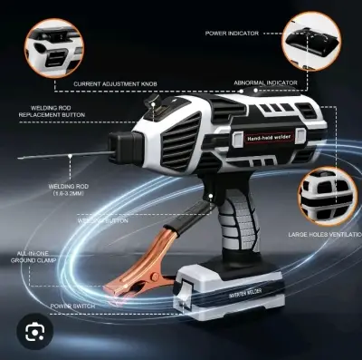 Soldador Inalámbrico de Mano 120A - miniatura 1