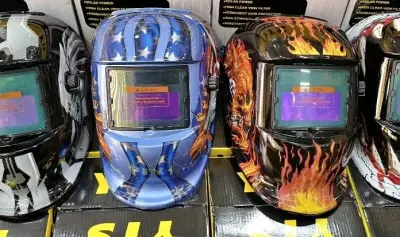 Máscara de Soldar Automática con Diseño de Calavera - miniatura 3