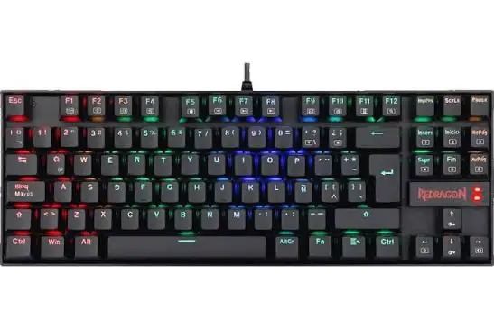 Teclado mecánico Redragon retroiluminado RGB