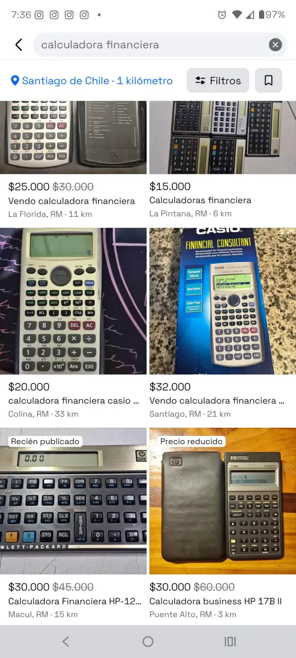 Calculadora financiera Casio FC-100V - 2