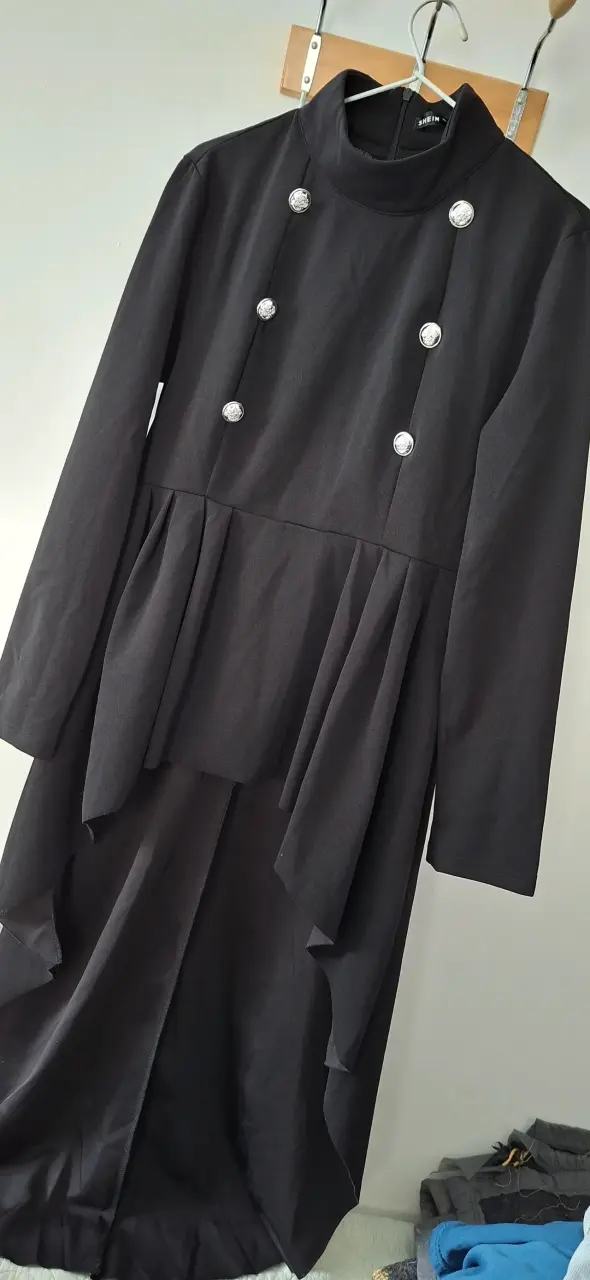 Vestido negro elegante Shein talla L - 2
