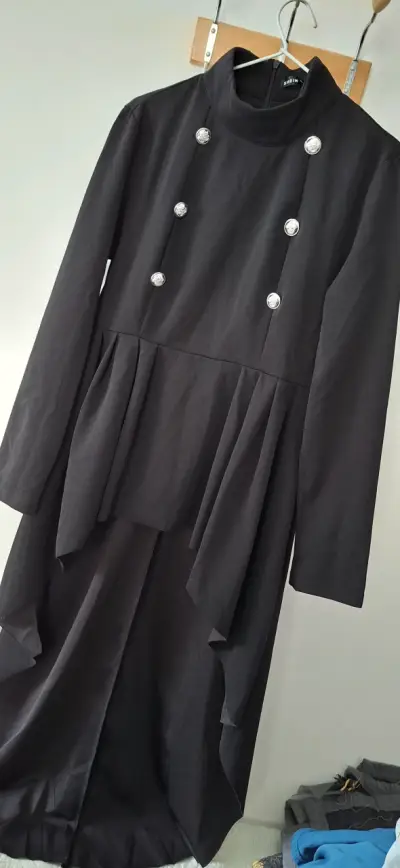 Vestido negro elegante Shein talla L - miniatura 2