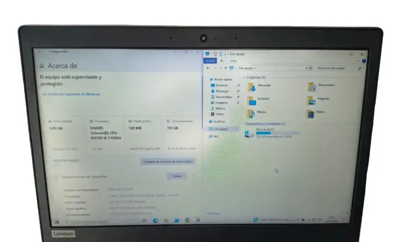 Notebook Lenovo 120s-14iap con cargador incluido - 3