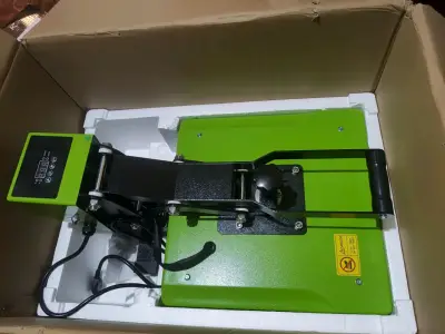 Prensa térmica para estampado verde - miniatura 1