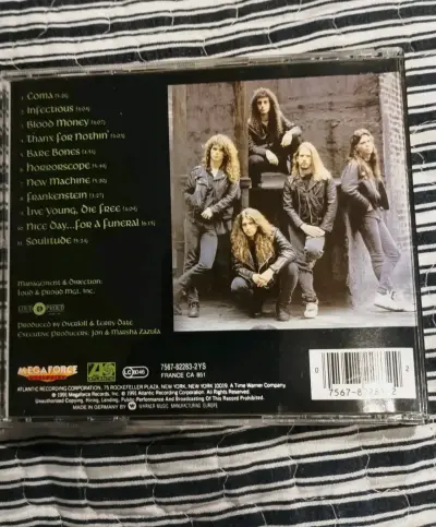 CD de música Overkill con portada llamativa - miniatura 2