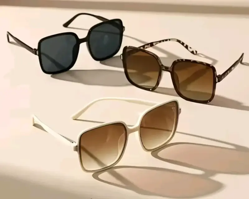 Set de Gafas de Sol Cuadradas Unisex