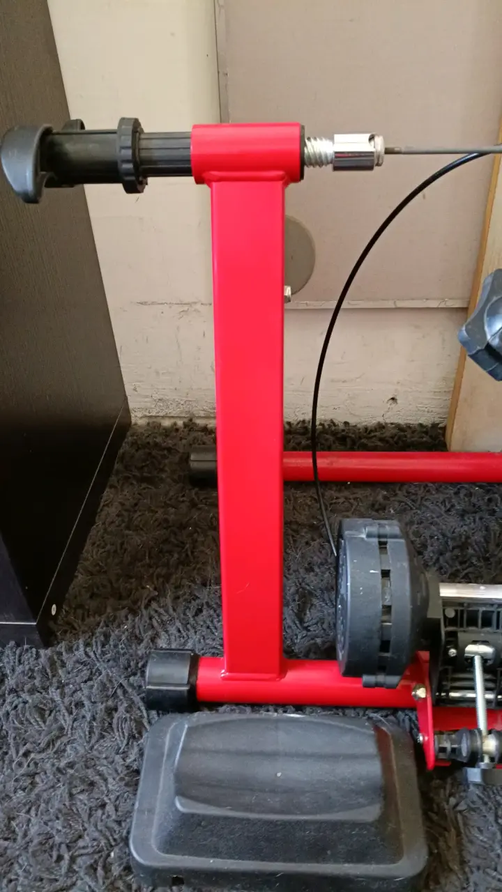 Rodillo de Entrenamiento para Bicicleta WiseBikes Rojo - 4