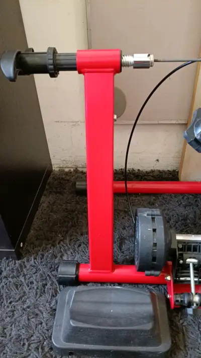 Rodillo de Entrenamiento para Bicicleta WiseBikes Rojo - miniatura 4
