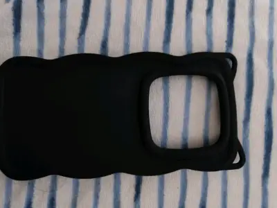 Funda de silicona negra para Xiaomi Redmi Note 15 Pro 4G - miniatura 1