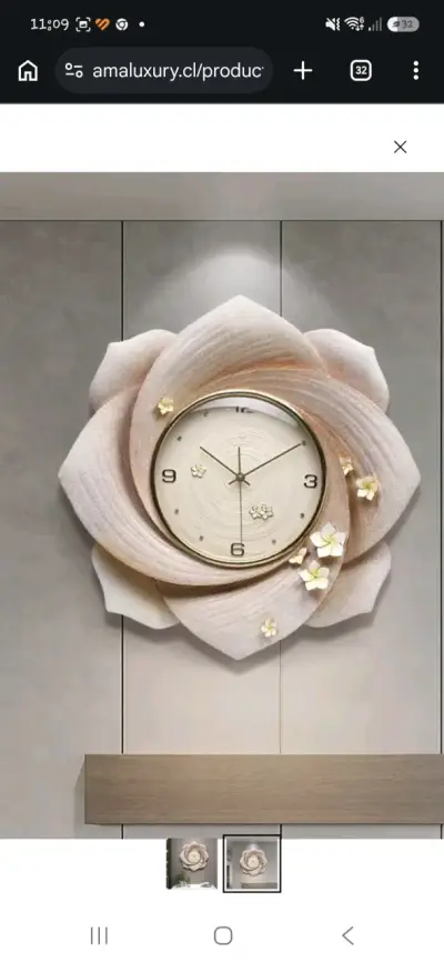Reloj de Pared Decorativo 3D Espiritual - miniatura 1