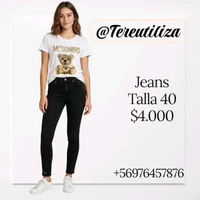 Blusa blanca de un solo hombro talla S - miniatura 6