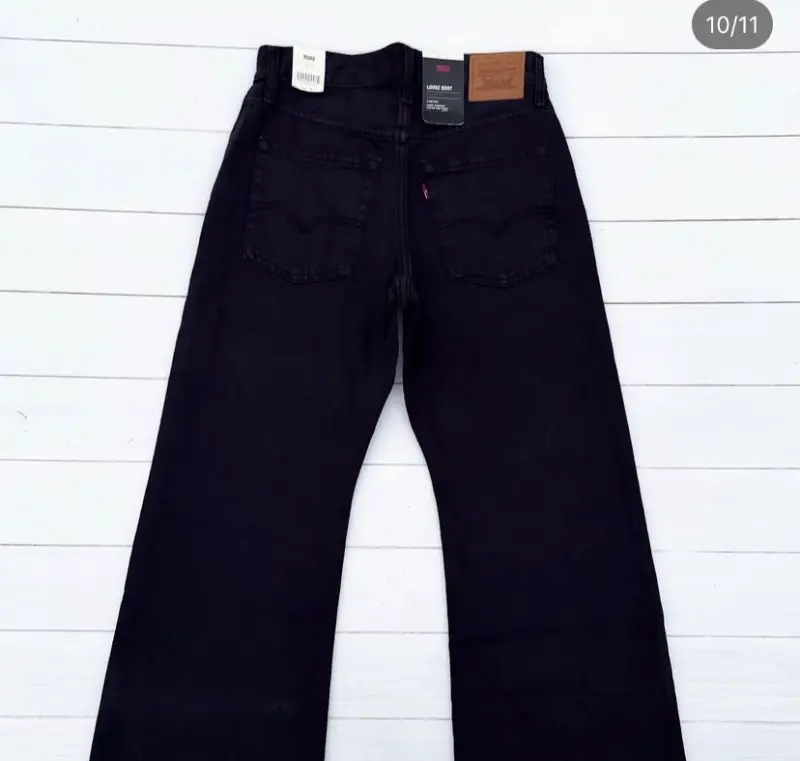 Jeans Levi's Loose Boot Mezclilla Rígida - 2