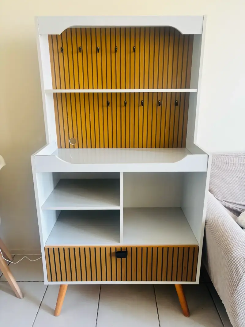 Mueble organizador de madera estilo moderno - 2
