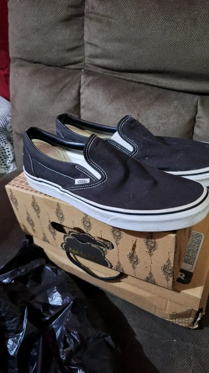 Zapatillas Vans Slip-On negras talla 44 - 1