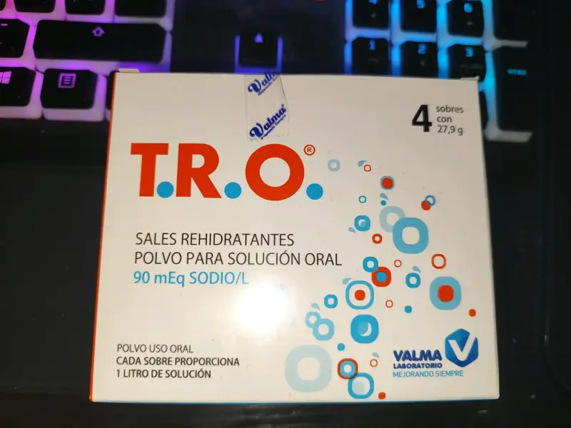Sales Rehidratantes T.R.O. Valma 4 Sobres - 1