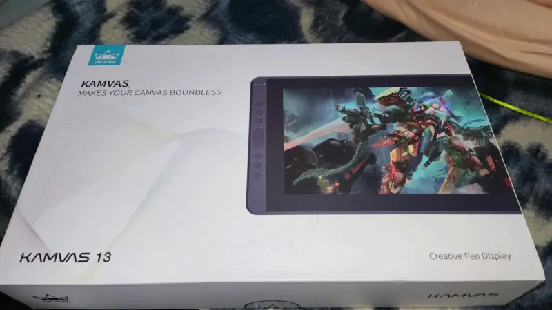 Tableta gráfica Huion Kamvas 13 con lápiz digital - 1