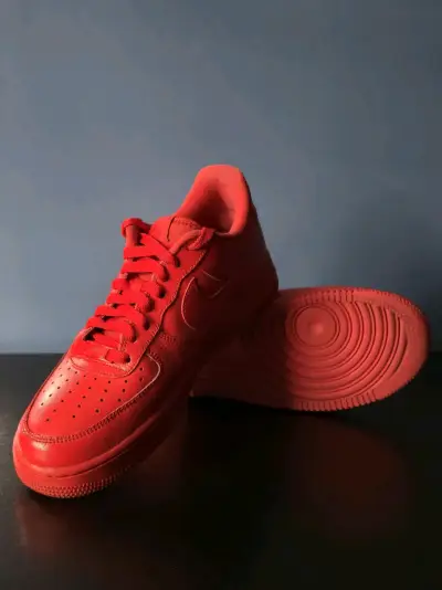 Zapatillas Nike Air Force 1 triple red - miniatura 2