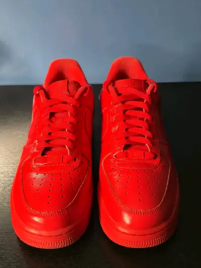 Zapatillas Nike Air Force 1 triple red - miniatura 3