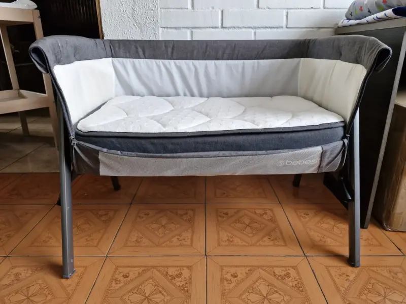 Cuna colecho Bebesit+ colchón Drimkip gris - 3