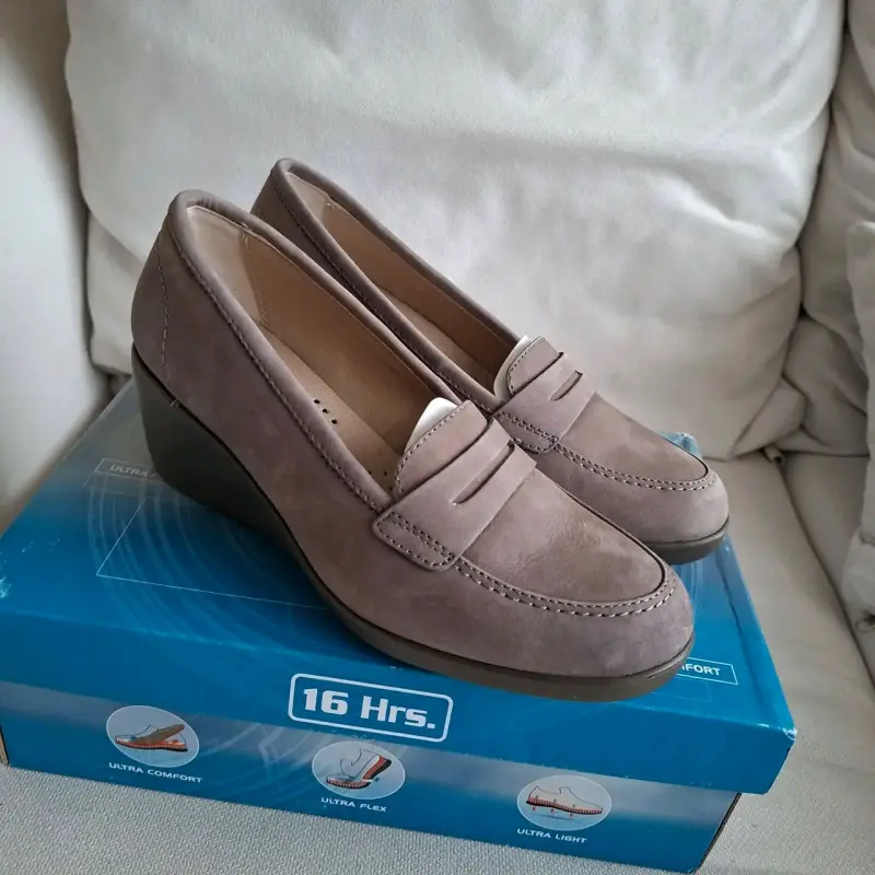 Zapatos cuero 16 Hrs NUEVOS T37 - 1