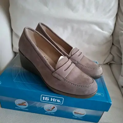 Zapatos cuero 16 Hrs NUEVOS T37 - miniatura 1