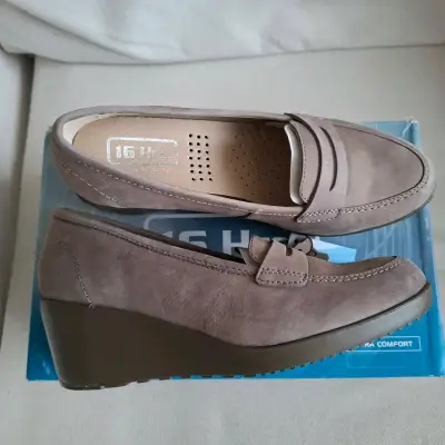 Zapatos cuero 16 Hrs NUEVOS T37 - miniatura 3