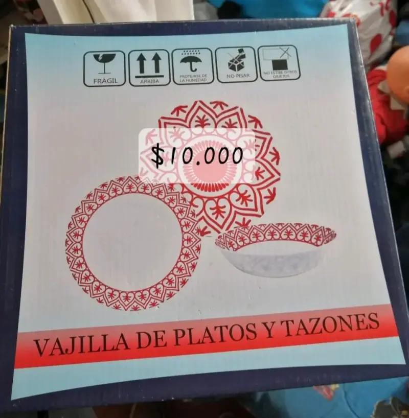 Vajilla de Platos y Tazones Decorativos