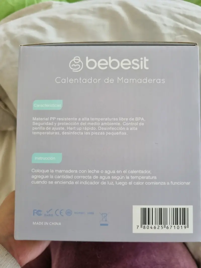 Calentador de mamaderas Bebesit RBX8110 - 2