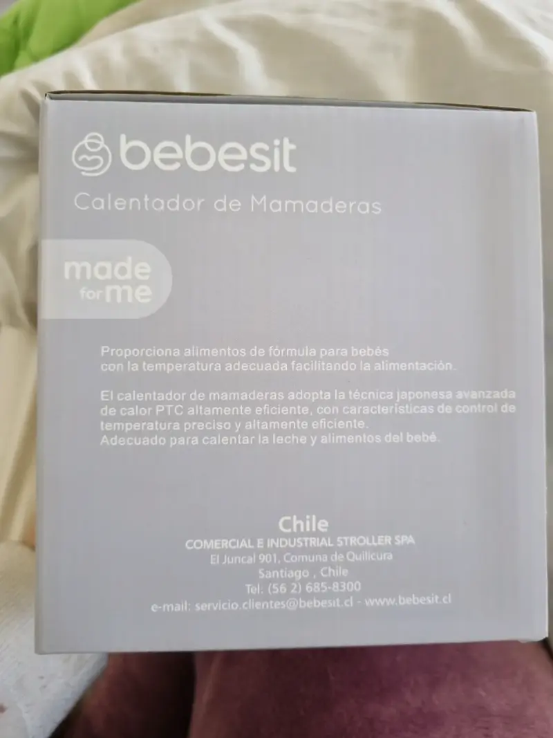Calentador de mamaderas Bebesit RBX8110 - 3
