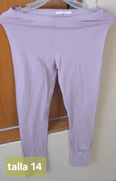Lote Leggings para niña talla 14 en varios colores - miniatura 1