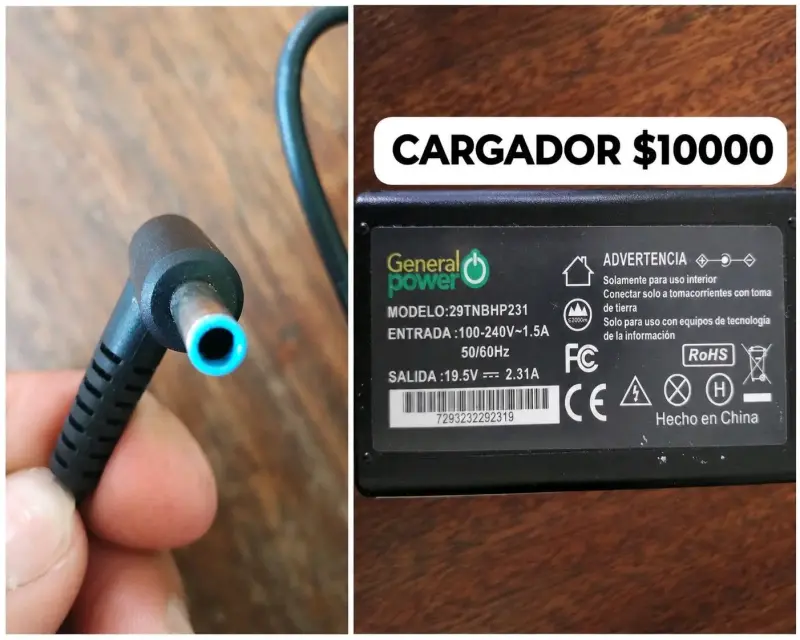 Cargador General Power 19.5V 2.31A para Laptop