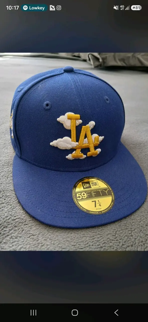 Gorra New Era 59Fifty LA Azul - 1