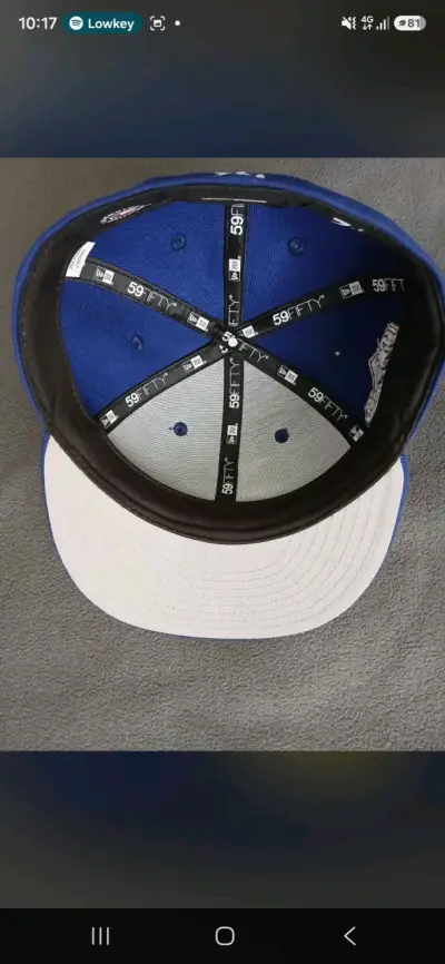 Gorra New Era 59Fifty LA Azul - miniatura 3